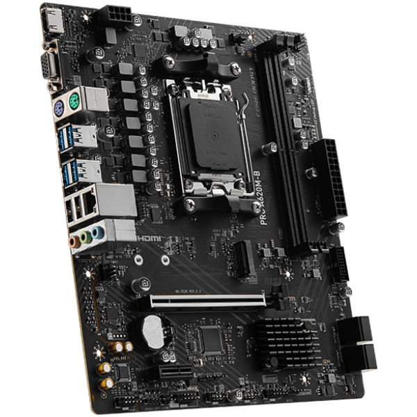 MSI MB Sc AM5 PRO A620M-B, AMD A620, 2xDDR5, 1xHDMI, 1xVGA, mATX [2]