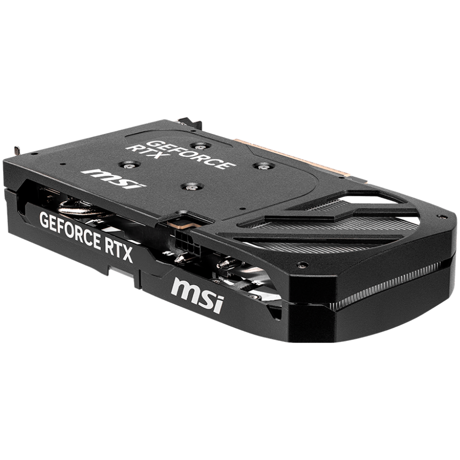 MSI Video Card NVIDIA GeForce RTX 5060 Ti 8G SHADOW 2X OC PLUS, 8GB GDDR7, 128-bit, 2617 MHz Boost, 4608 CUDA Cores, PCIe 5.0 (x8), 3x DP 2.1b, HDMI 2.1b, RAY TRACING, Dual Fan, 180W TDP, 8-pin PCIe P [3]