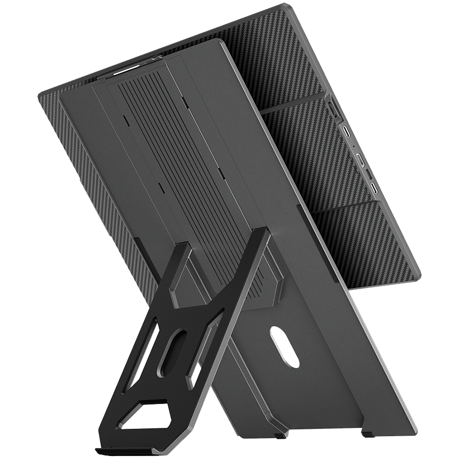 Portable monitor Blackview Table 9 LCD Monitor 16inch IPS FHD 1920x1200 16:9 LCD 60Hz 178 USB-C 3.1x2 Full 1xminiHDMI 368x237x29.5mm Plug into Laptop, PC, Game Console, and More, Plug & Play Black [6]