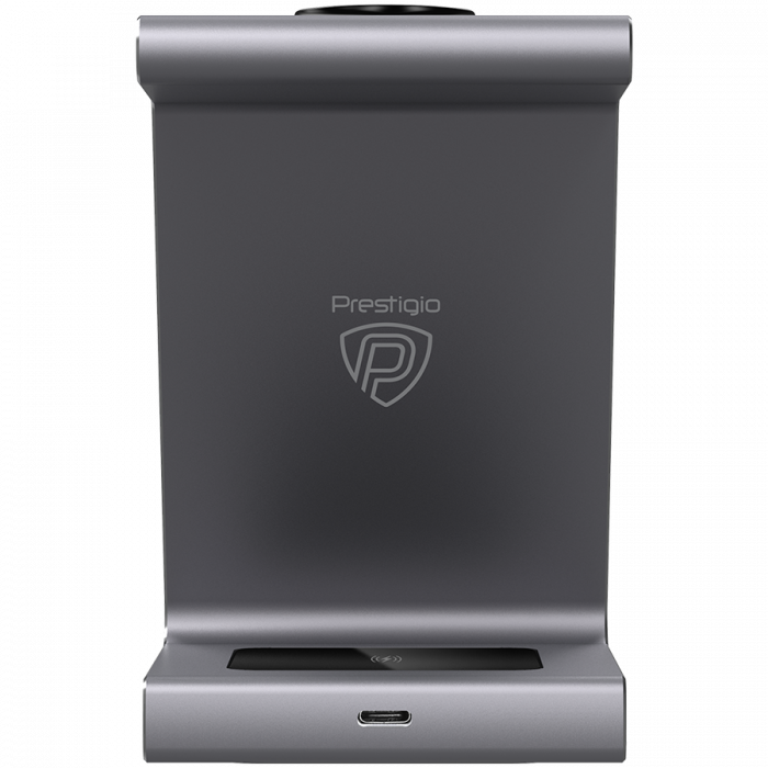Prestigio ReVolt A9, 3-in-1 wireless charging station for Samsung smartphone, Galaxy Watch, Galaxy Buds and other Android devices, wireless output for phone 7.5W/10W, wireless output for earphones 5W, [6]