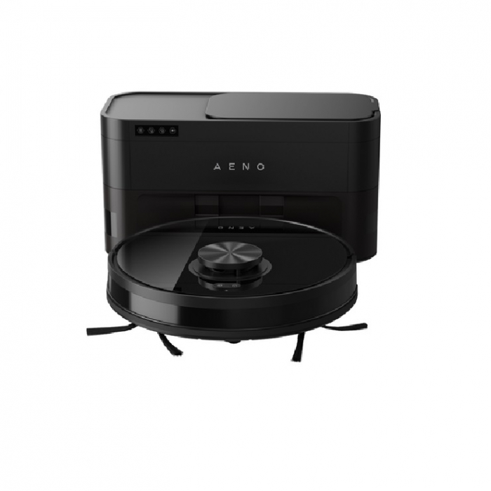 Robot Cleaner w/Dust Collector, black, 2in1 and dust tank, 4000pa, 3200mAh battery [4]