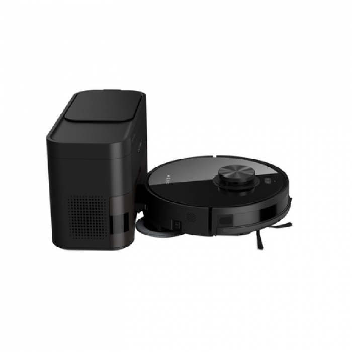 Robot Cleaner w/Dust Collector, black, 2in1 and dust tank, 4000pa, 3200mAh battery [6]