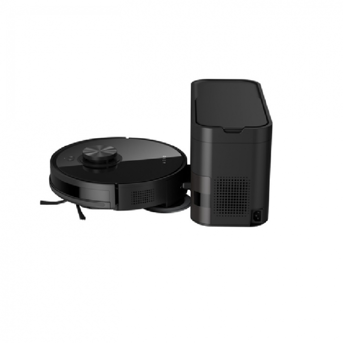 Robot Cleaner w/Dust Collector, black, 2in1 and dust tank, 4000pa, 3200mAh battery [2]