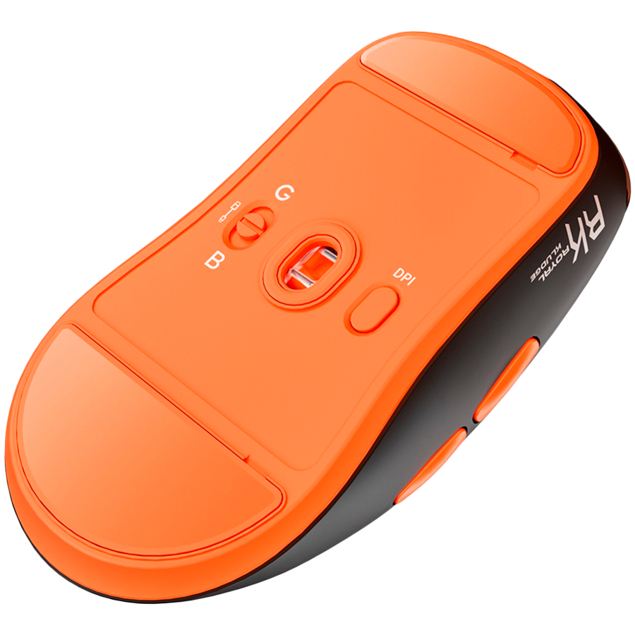 ROYAL KLUDGE M30 Black Orange Gaming Mouse PAW 33111K [5]