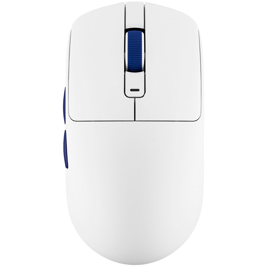 ROYAL KLUDGE M30 White Blue Gaming Mouse PAW 33111K [1]