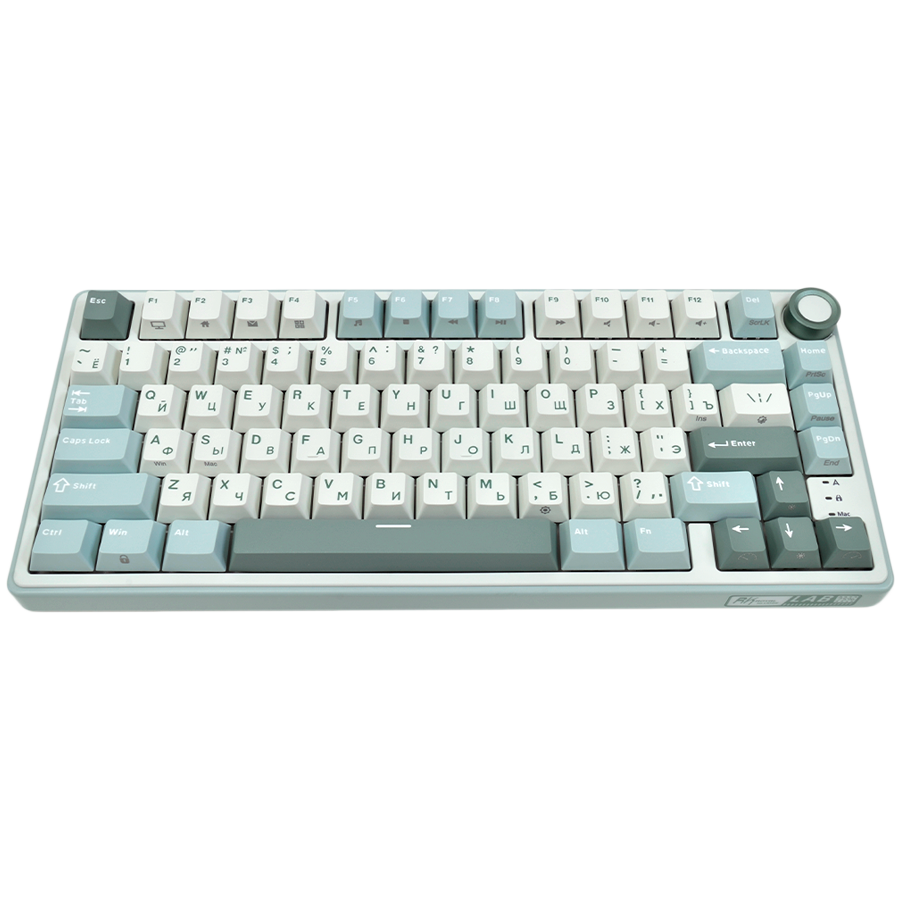 ROYAL KLUDGE R75 Sky Cyan Gaming Keyboard Brown switch [1]