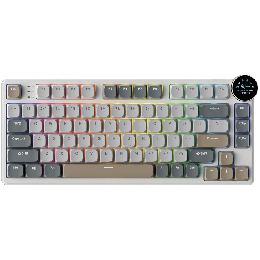 ROYAL KLUDGE RK N80 Pearly Dawn Gaming Keyboard Red switch [1]