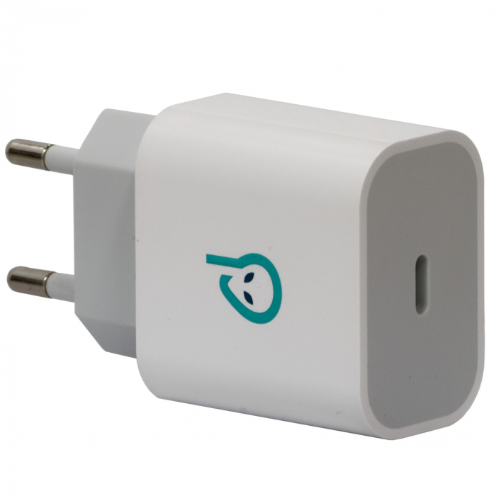 Incarcator retea Spacer SPAR-TYPECQ-01 Quick Charge 18W, USB Type-C, Alb [1]