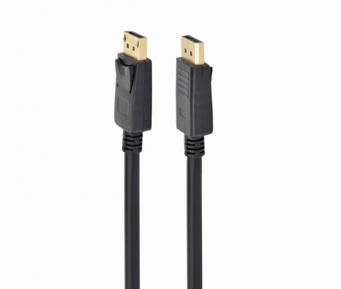 Cablu video Spacer, DisplayPort tata la DisplayPort tata, 1.8m, rezolutie maxima 4K, Negru [1]