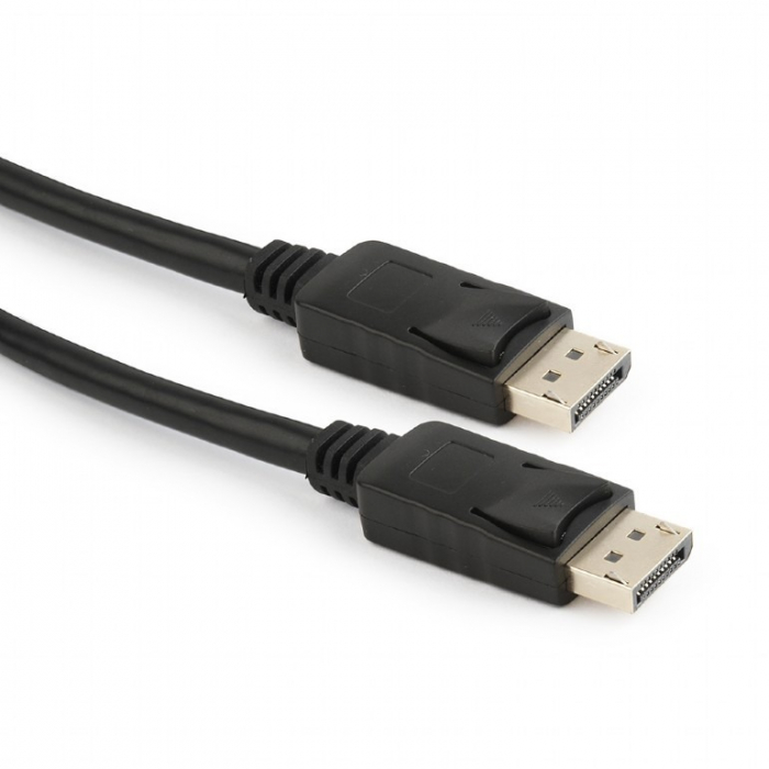 Cablu video Spacer, DisplayPort tata la DisplayPort tata, 1.8m, rezolutie maxima 4K, Negru [2]
