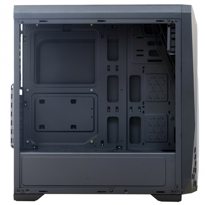 Carcasa SPACER FLASH, Mid-Tower, fara sursa, ATX, Black [5]