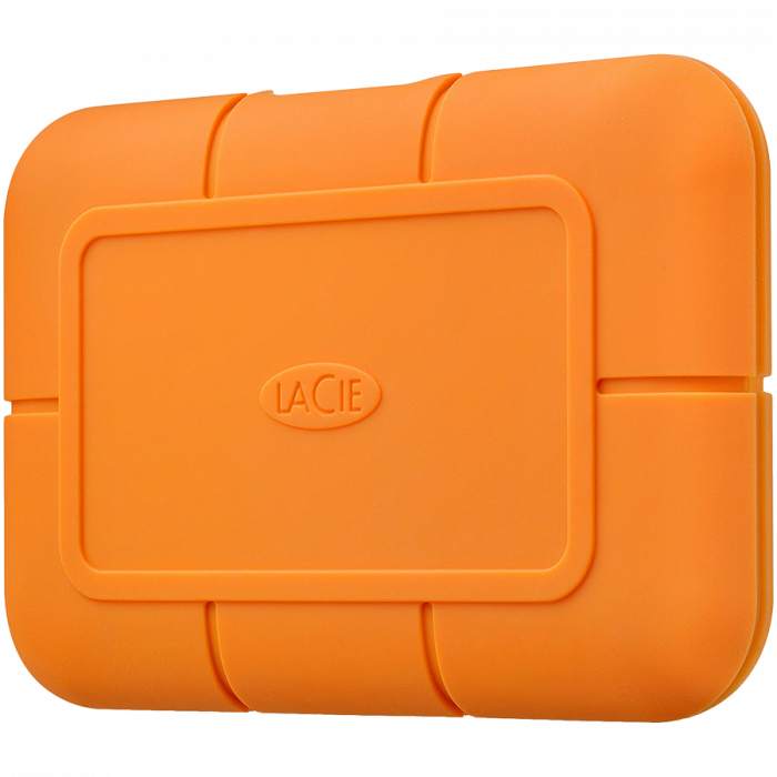 SSD Extern LaCie Rugged Pro 1TB, THUNDERBOLT 3 (2800MB/s) USB 3.1 Gen2, FireCuda NVMe inside, IP67-rated dust and water resistance, IP67, 3-meter drop and 2-ton car crush resistance, Rescue Data Recov [1]