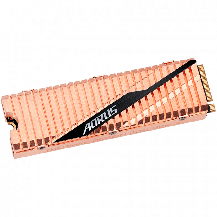 SSD Gigabyte AORUS NVMe Gen4 4.0x4, NVMe 1.3 1TB M.2 2280 Up to 5000 MB/s / Up to 4400 MB/s , up to 750k / up to 700k MTBF 1.77 m [1]