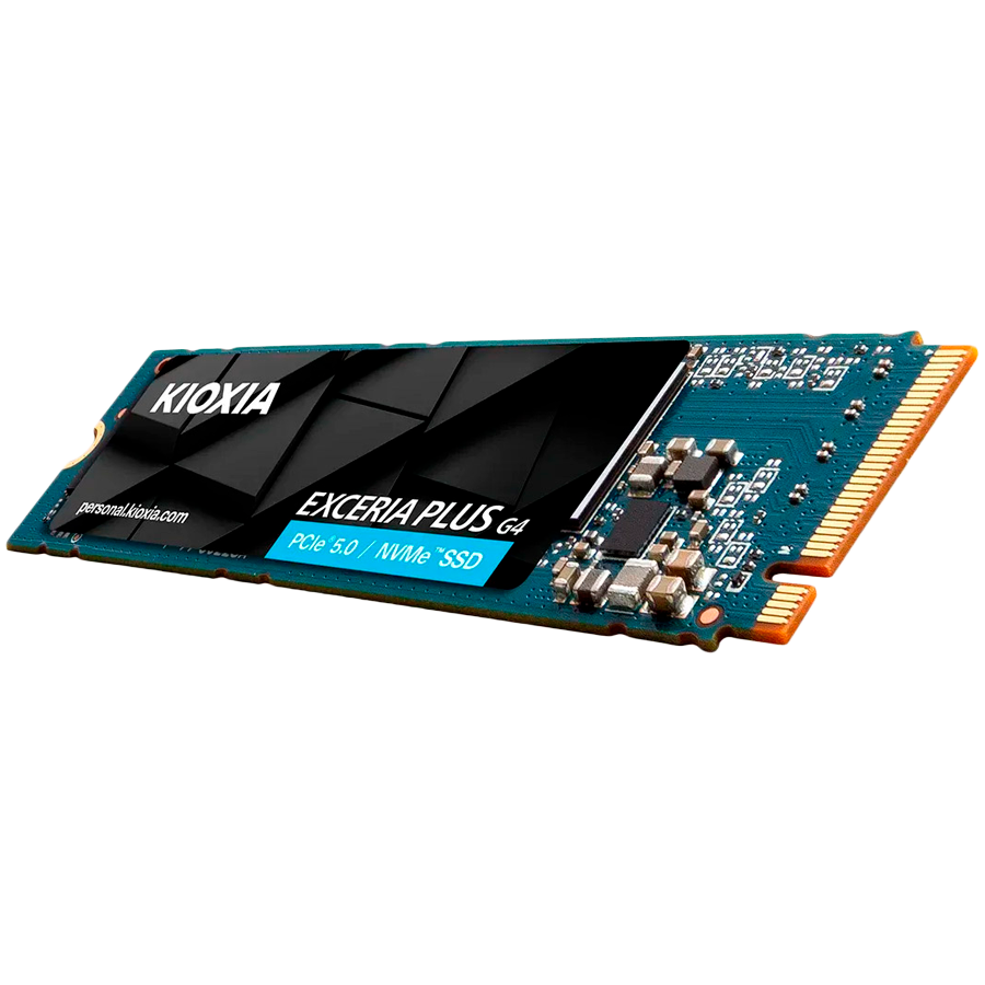 SSD KIOXIA EXCERIA PLUS G4 1TB M.2 2280-S3-M PCIe Gen5 x4 NVMe, Read/Write: 10000/7900 MBps, IOPS 1300K/1400K, TBW: 600 [4]