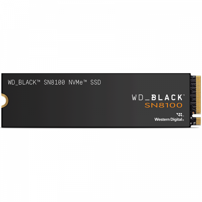 SSD WD Black SN8100 1TB M.2 2280 PCIe Gen5 x4 NVMe, Read/Write: 14900/11000 MBps, IOPS 1600K/2400K, TBW: 600 [1]