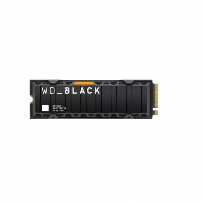 SSD WD Black SN850X HeatSink 4TB M.2 2280 PCIe Gen4 x4 NVMe, Read/Write: 7300/6600 MBps, IOPS 1200K/1100K, TBW: 2400 [1]