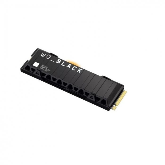 SSD WD Black SN850X HeatSink 4TB M.2 2280 PCIe Gen4 x4 NVMe, Read/Write: 7300/6600 MBps, IOPS 1200K/1100K, TBW: 2400 [2]
