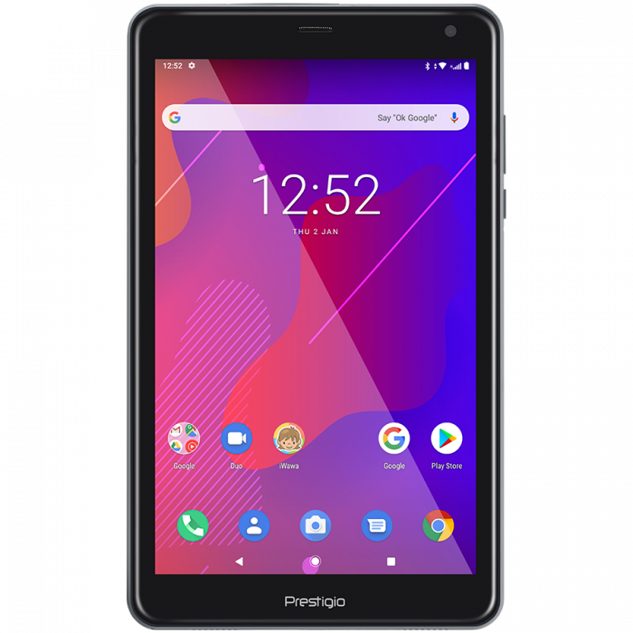 Prestigio Q PRO,PMT4238_4G_D_GY,Single Micro-SIM, have call fuction, 8.0"WXGA(800*1280)IPS display, up to 1.4GHz quad core processor, android 9.0, 2GB RAM+16GB ROM, 0.3MP front camera+2MP rear camera, [2]
