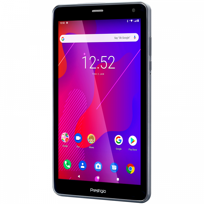 Prestigio Q PRO,PMT4238_4G_D_GY,Single Micro-SIM, have call fuction, 8.0"WXGA(800*1280)IPS display, up to 1.4GHz quad core processor, android 9.0, 2GB RAM+16GB ROM, 0.3MP front camera+2MP rear camera, [4]