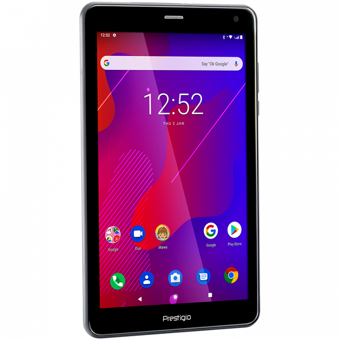 Prestigio Q PRO,PMT4238_4G_D_GY,Single Micro-SIM, have call fuction, 8.0"WXGA(800*1280)IPS display, up to 1.4GHz quad core processor, android 9.0, 2GB RAM+16GB ROM, 0.3MP front camera+2MP rear camera, [5]