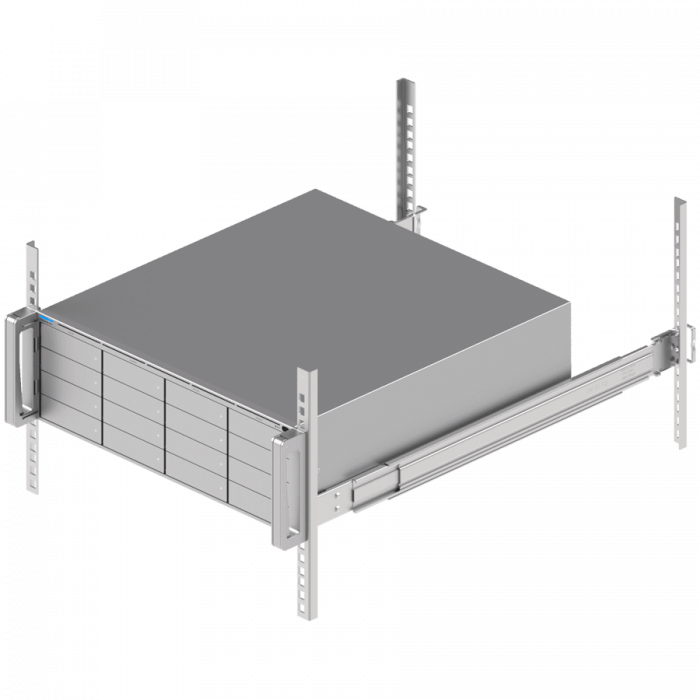 Ubiquiti 3U NVR with (16) 2.5/3.5” drive bays, supporting up to (70) 4K cameras or (210) Full HD cameras [4]