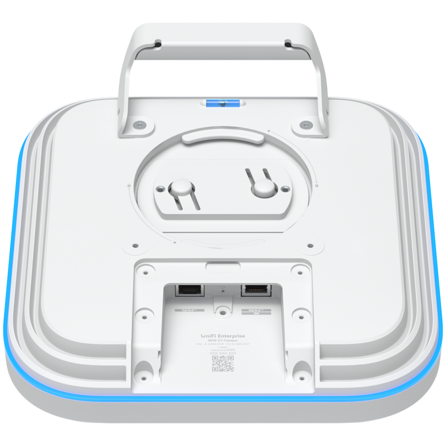 UBIQUITI E7-Campus access point 10 spatial streams, WiFi 7 10 GbE RJ45 port and GbE RJ45 port for power & data redundancy [4]