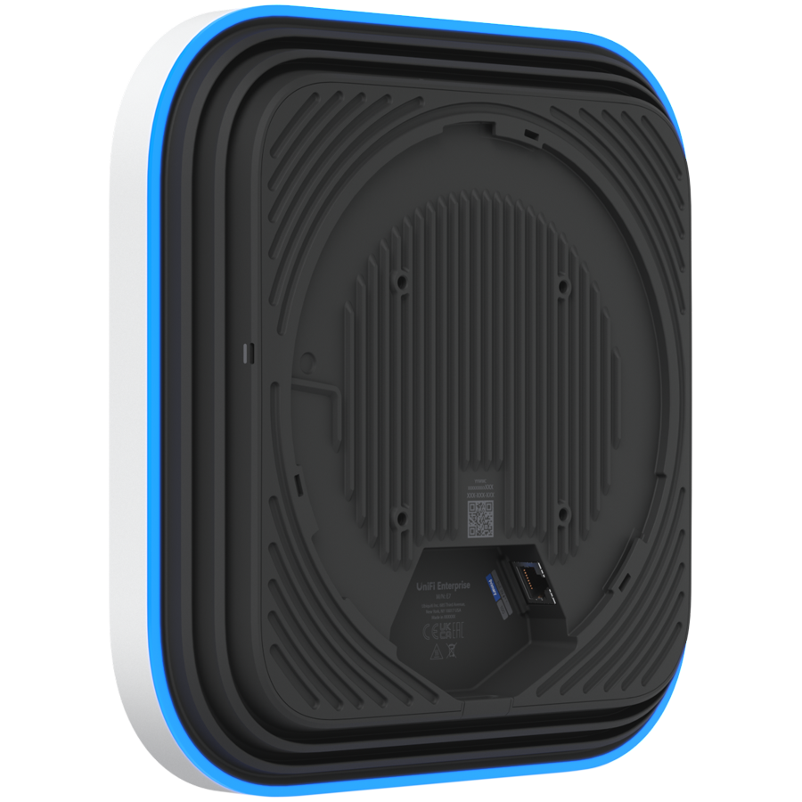 Ubiquiti E7-EU Enterprise-grade, indoor access point with 10-stream WiFi 7 performance, a 10 GbE uplink, and a redundant GbE port for high availability [5]