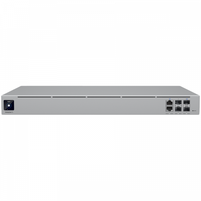 Ubiquiti Enterprise-grade 25 Gbps UniFi Cloud Gateway with three WAN ports, high availability, and a full suite of advanced routing and security features [1]