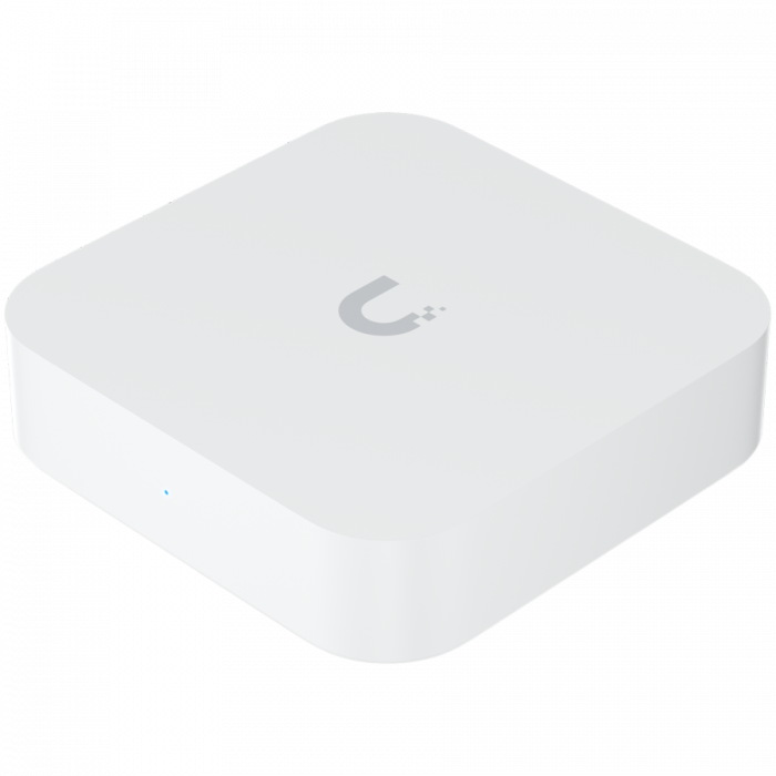 UBIQUITI Gateway Lite; Up to 10x routing performance increase over USG; Managed with a CloudKey, Official UniFi Hosting, or UniFi Network Server; (1) GbE WAN port; (1) GbE LAN port; Compact footprint; [1]