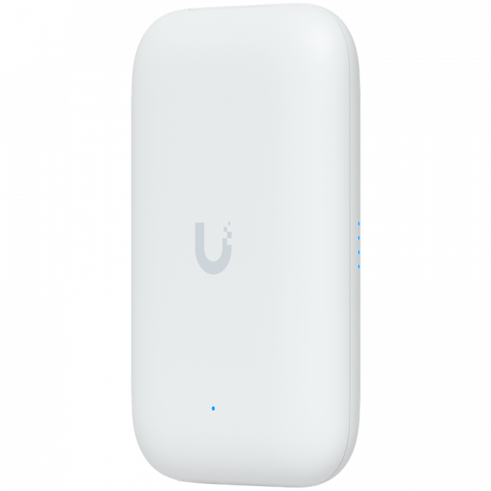 UBIQUITI Swiss Army Knife Ultra, WiFi 5, 4 spatial streams, 115 m² (1,250 ft²) coverage with internal antenna, 200+ connected devices, owered using PoE, GbE uplink, Versatile wall, ceiling, and pole m [1]