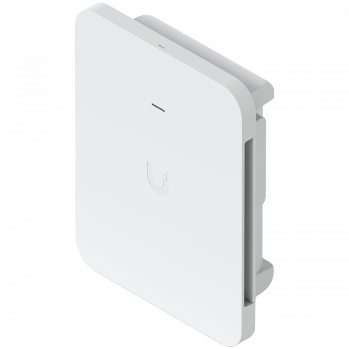 Ubiquiti U7-Pro-Wall mounted WiFi 7 AP with 6 spatial streams and 6 GHz support tailored for home builders with seamless installation options [3]