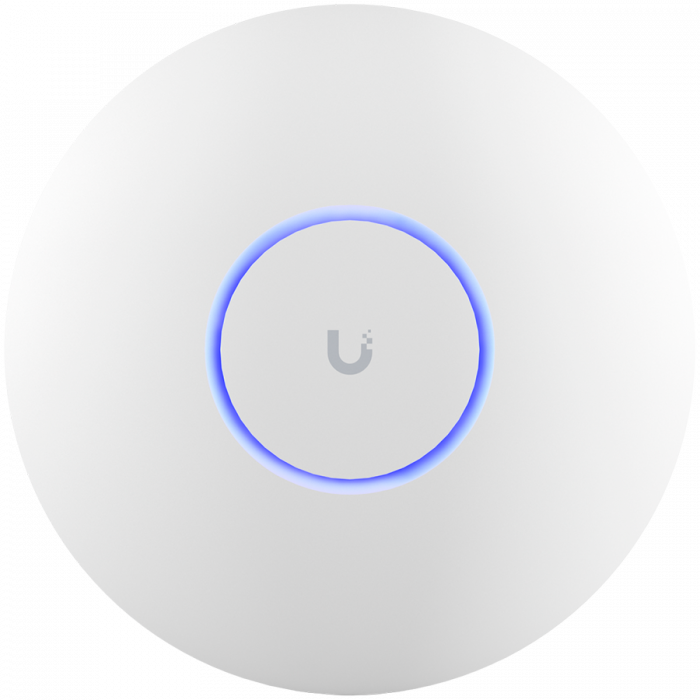 Ubiquiti U7-PRO-XG Ceiling-mounted 6-stream WiFi 7 AP with 10/5/2.5/1 GbE support, 140 sqm coverage, 300+ connected devices, Powered using PoE+, 10 GbE uplink [1]