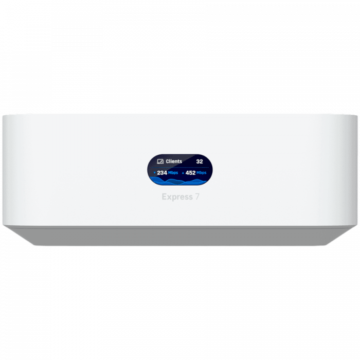 Ubiquiti UniFi Express 7 UX7 Mesh-scalable, super-compact 10G Cloud Gateway with integrated WiFi 7, 10 GbE RJ45 WAN port, 2.5 GbE RJ45 LAN port to extend network, up to 30+ UniFi devices and 300+ clie [2]