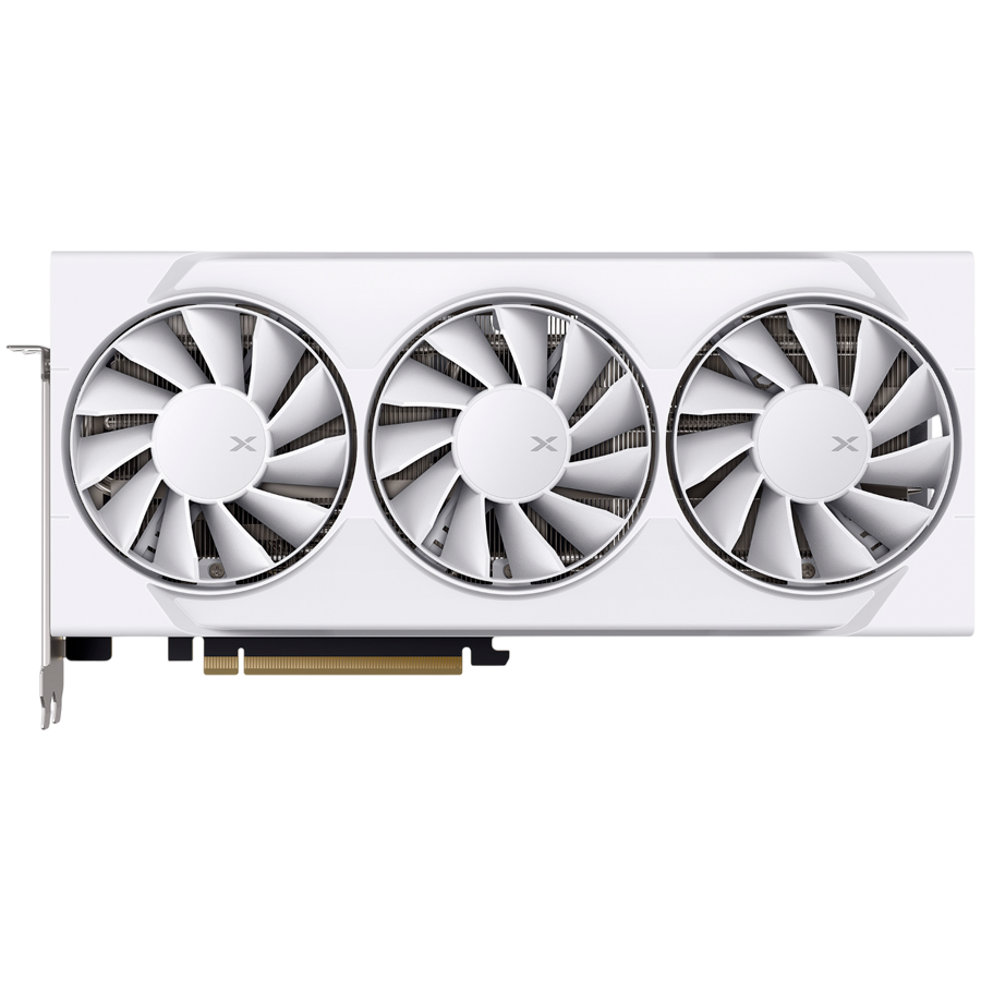 XFX Swift AMD Radeon RX 9060 XT OC White Triple Fan Gaming Edition 16GB GDDR6 128-bit HDMI 2x DP [3]
