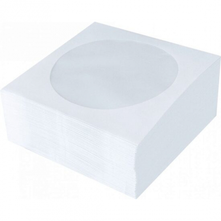Stocare - PLIC CD CU FEREASTRA AUTOADEZIV PACHET 100 BUC