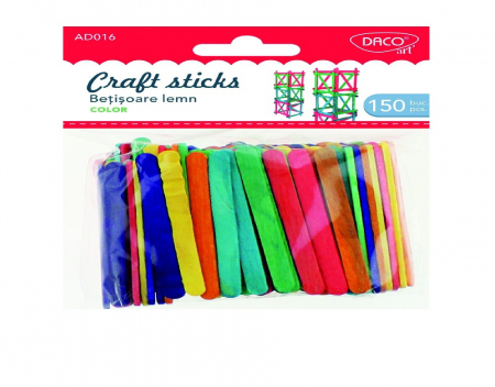 Articole creative - ACCESORII CRAFT - AD016 BETISOARE LEMN