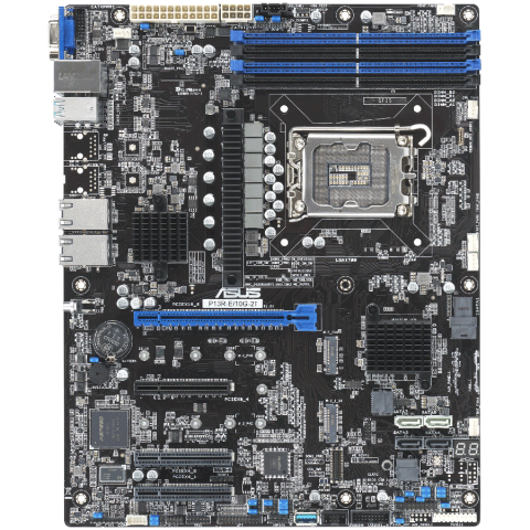 Desktop PC & Componente - ASUS P13R-E/10G-2T server MB, LGA 1700, ATX, 4xDDR5 ECC UDIMM slots, 2xM.2, dual 10Gb LAN ports, 8xSATA, 2xPCIe 5.0, 2xPCIe 4.0, 4xUSB
