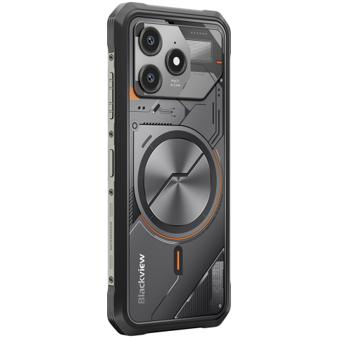 Blackview FORT100 LTE 6.56-inch HD+ 1612x720 90Hz 8+128GB MT Helio G81 Octa-Core 2.0GHz 13MP Front 16MP Rear NFC MIL-STD-810H 5000mAh Fingerprint Android 16 Cosmic Black [7]