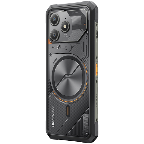 Blackview FORT100 LTE 6.56-inch HD+ 1612x720 90Hz 8+128GB MT Helio G81 Octa-Core 2.0GHz 13MP Front 16MP Rear NFC MIL-STD-810H 5000mAh Fingerprint Android 16 Cosmic Black [6]