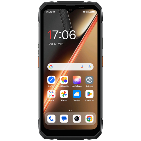 Blackview ROCK 1 Pro LTE 6.56-inch HD+ 1612x720 90Hz 8+256GB MT Helio G81 Octa-Core 2.0GHz 13MP Front 16+20MP Rear BARCODE SCANER NFC MIL-STD-810H 15000mAh Fingerprint Android 16 Black [3]