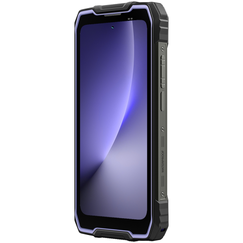 Blackview ROCK 2 5G 6.67-inch HD+ 1640x720 120Hz 12+256GB Unosoc T8100 Octa-Core 2.2GHz 13MP Front 16MP Rear NFC FG MIL-STD-810H 15000mAh Fingerprint Android 16 Purple [3]