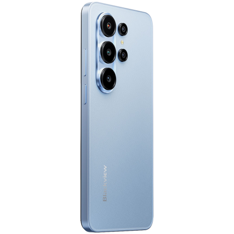 Blackview WAVE 10 LTE 6.88-inch HD IPS 720x1640 120Hz 8+128GB Unisoc UMS9230E Octa Core 1.6GHz CAM 13MP/32MP Face ID Fingerprint 5000mAh No Charger Android 16 Iris Blue [6]