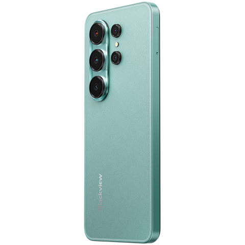 Blackview WAVE 10 LTE 6.88-inch HD IPS 720x1640 120Hz 8+128GB Unisoc UMS9230E Octa Core 1.6GHz CAM 13MP/32MP Face ID Fingerprint 5000mAh No Charger Android 16 Mint Green [5]