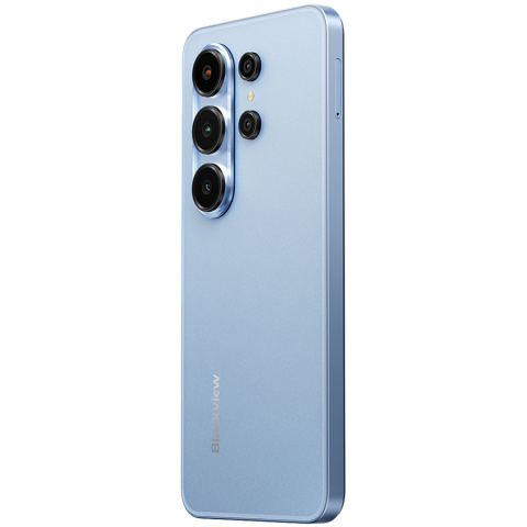 Blackview WAVE 10 LTE 6.88-inch HD IPS 720x1640 120Hz 8+128GB Unisoc UMS9230E Octa Core 1.6GHz CAM 13MP/32MP Face ID Fingerprint 5000mAh No Charger Android 16 Iris Blue [5]