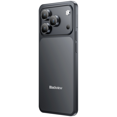 Blackview WAVE 7C LTE 6.56" LTE HD IPS 720x1612 90Hz 4+128GB T310 Quad-core 2.0GHz CAM 13MP/32MP 5000mAh Android 16 Face ID Protective case Phantom Black [4]