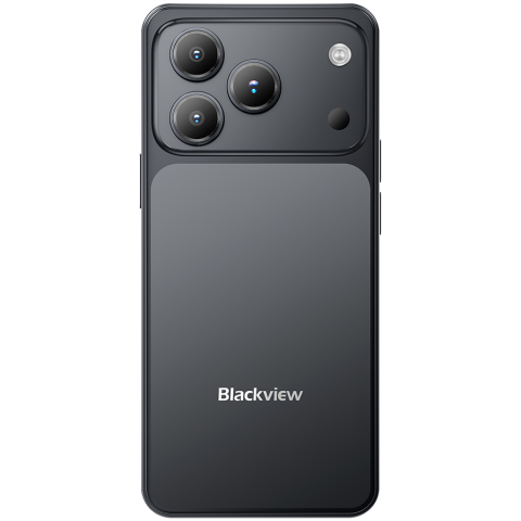 Blackview WAVE 7C LTE 6.56" LTE HD IPS 720x1612 90Hz 4+128GB T310 Quad-core 2.0GHz CAM 13MP/32MP 5000mAh Android 16 Face ID Protective case Phantom Black [3]