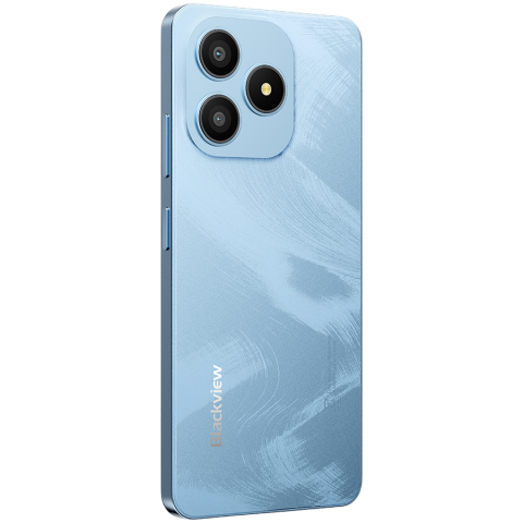 Blackview WAVE 9C 6.56" HD IPS 720x1612 60Hz 4+64GB SC9863A (T603) Octa Core 1.6GHz CAM 8MP/13MP Face recognition 5000mAh No Charger Android 15 Ripple Blue [7]