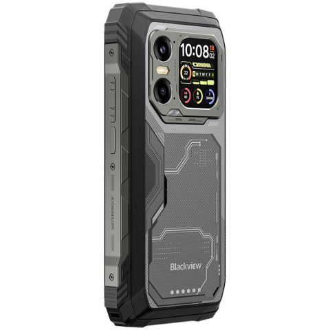 Blackview XPLORE 1 5G Rugged Phone 6.78-inch FHD 2460x1080 120Hz+2.01-inch 296x240 12+256GB MTK Dimensity 7050 octa-core 2.4Ghz Cam 50+64MP+20MP Night Vision 20000mAh NFC Gorilla Glass 5 Android 15 MI [6]