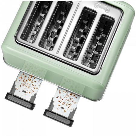 BUYDEEM 4 Slice Toaster, model DT640E, color Cozy Greenish, EU [4]