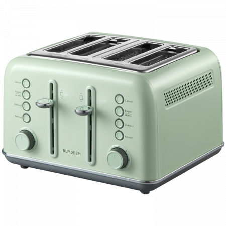 Desktop PC & Componente - BUYDEEM 4 Slice Toaster, model DT640E, color Cozy Greenish, EU